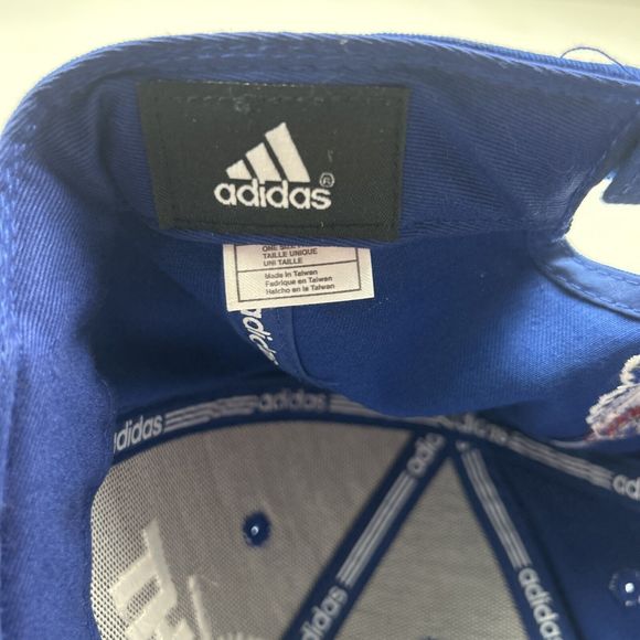 2015 KU Kansas Jayhawks Adidas Adjustable Hat Blue 11 Straight Big 12 Champs - Picture 6 of 6